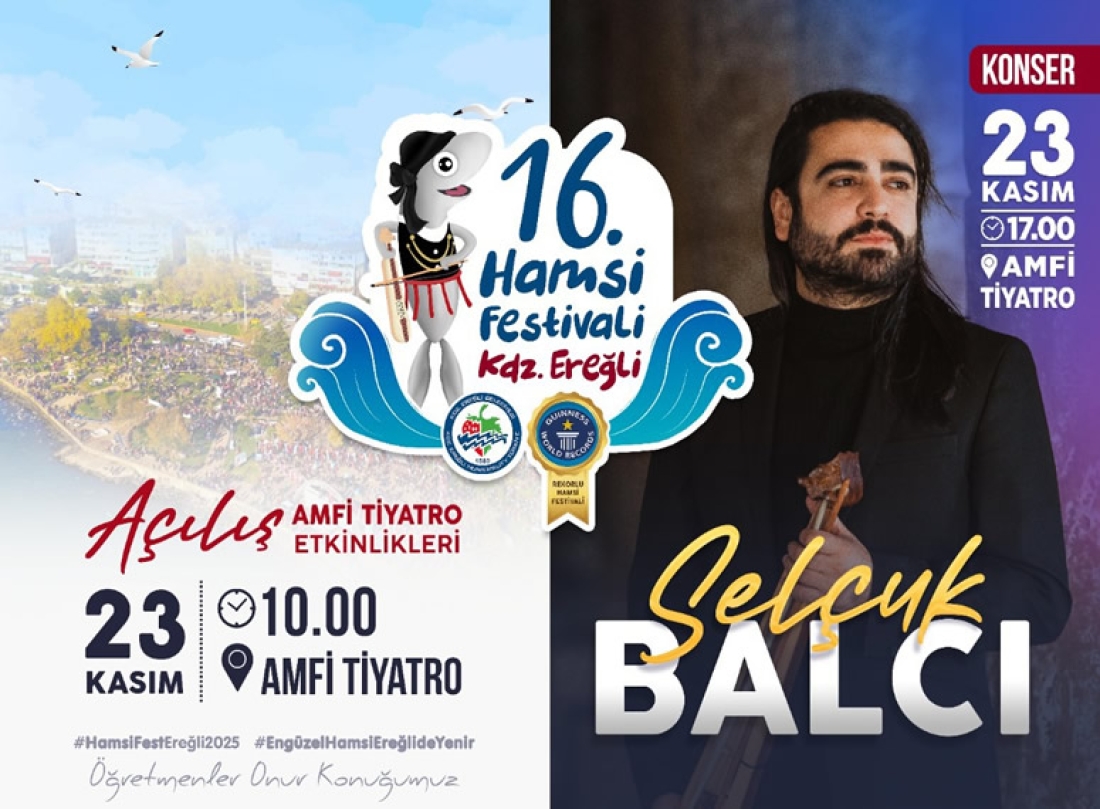 16. Hamsi Festivali 23 Kasım Pazar Günü Yapılacak