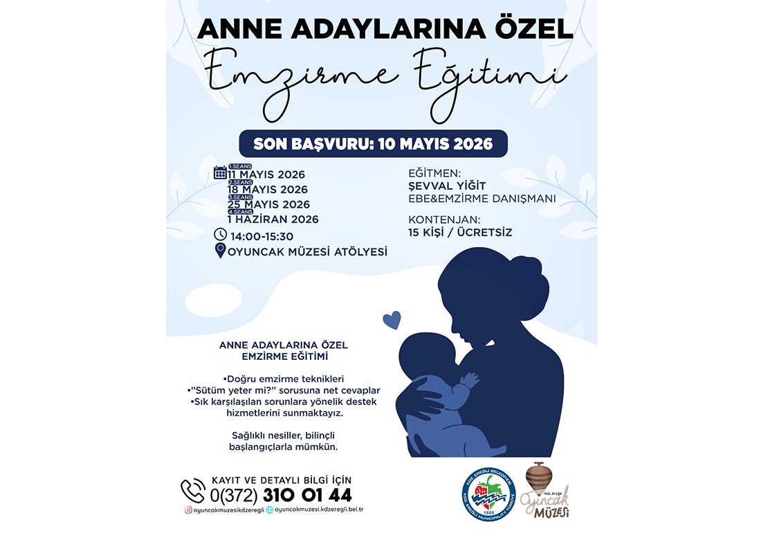 Anne Adaylarına Özel Emzirme Eğitimi Düzenlenecek