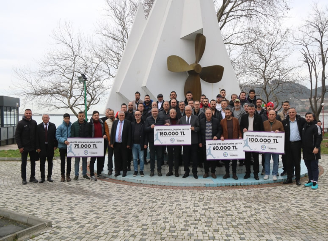 Başkan Posbıyık, Amatör Spor Kulüplerine Destek Verdi
