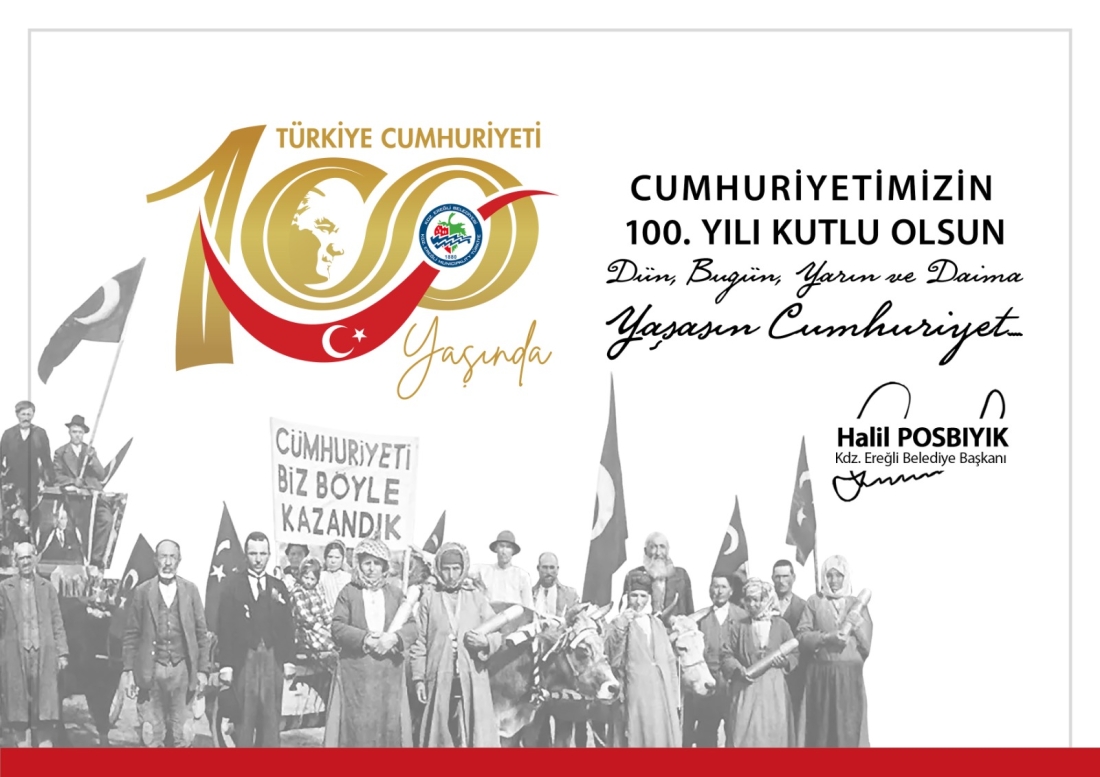 Başkan Posbıyık, Cumhuriyetin 100. Yılını Kutladı