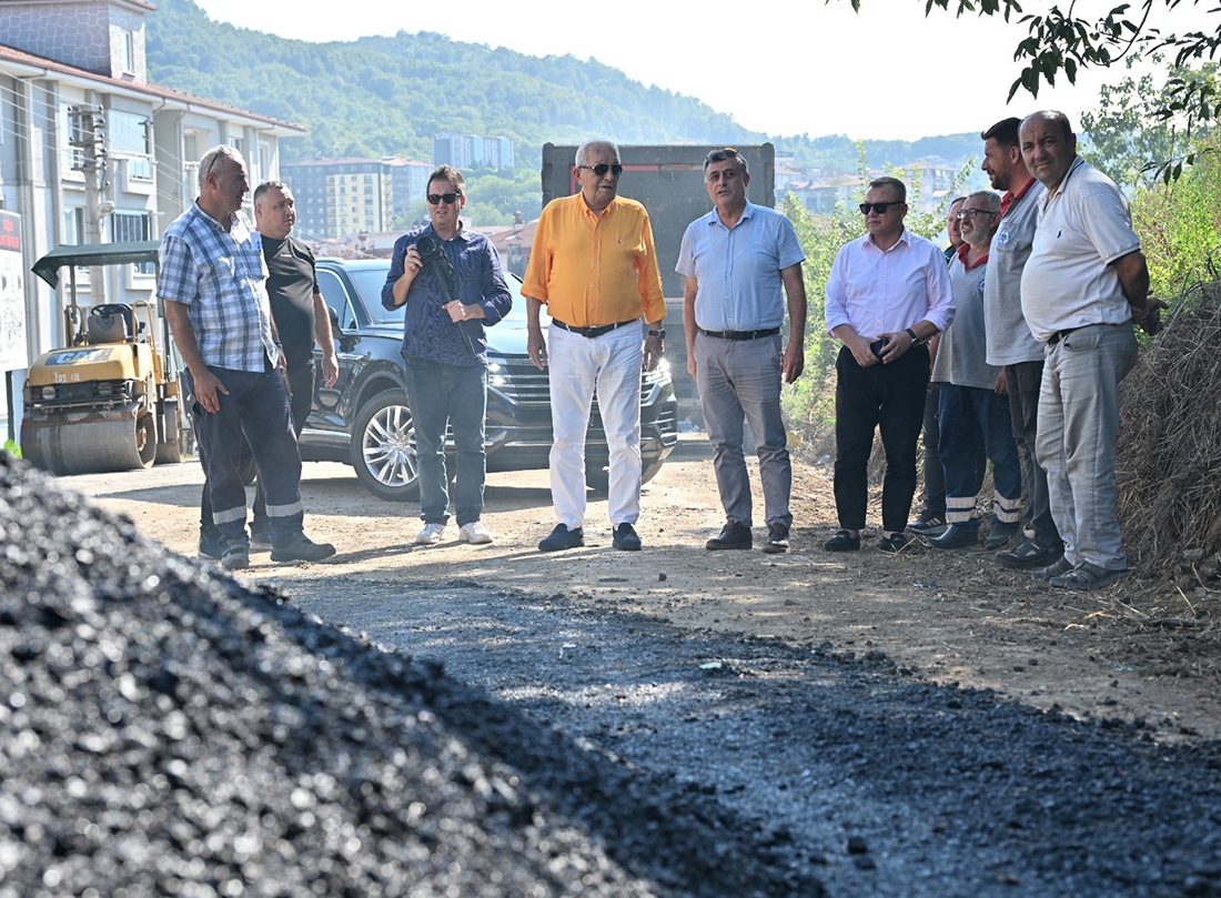 Başkan Posbıyık Sahada! Çalışmaları Yerinde İnceledi