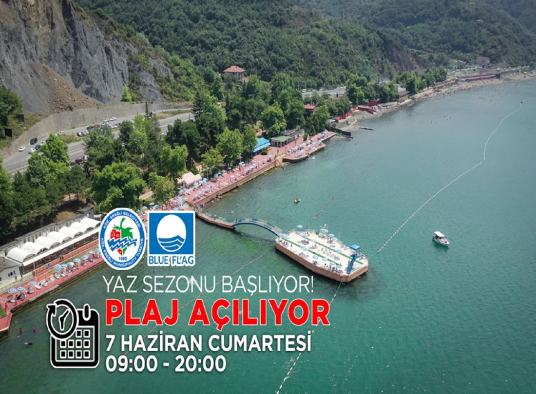 Belediye Plajları Cumartesi Günü Açılıyor