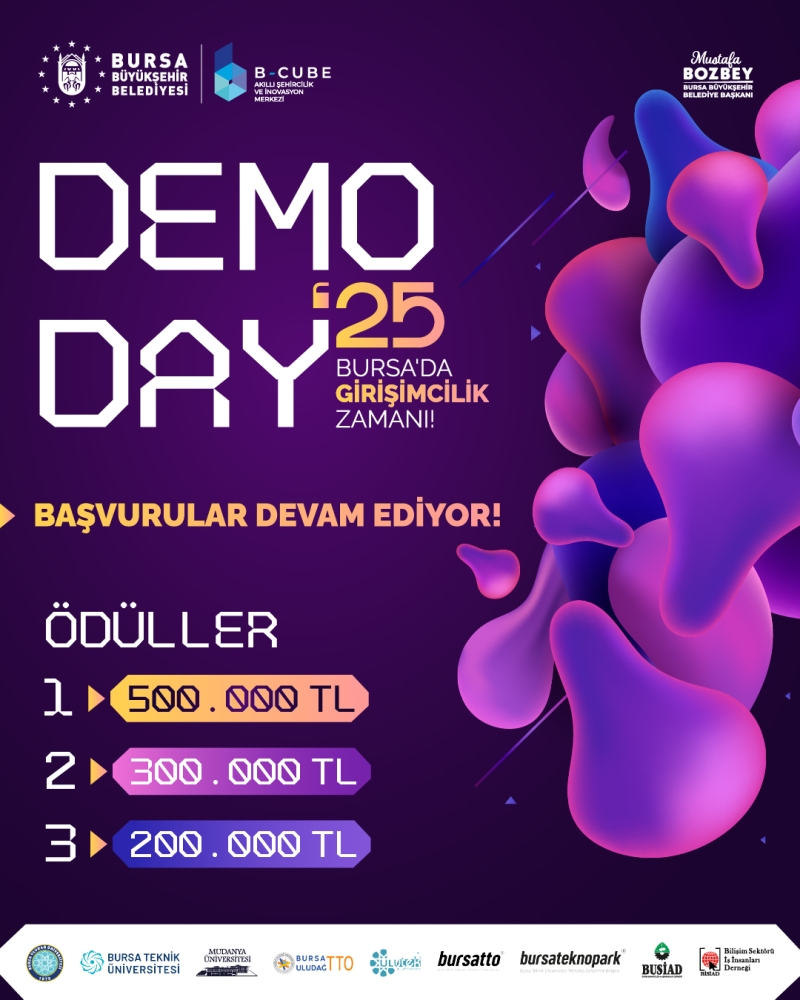 Bursa Demoday 2025 Etkinliği Duyurusu