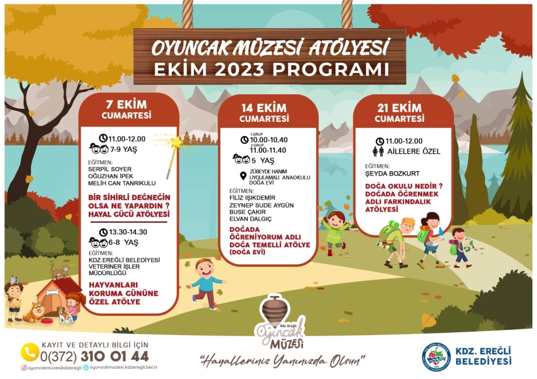 Ekim 2023 Etkinlik Takvimi