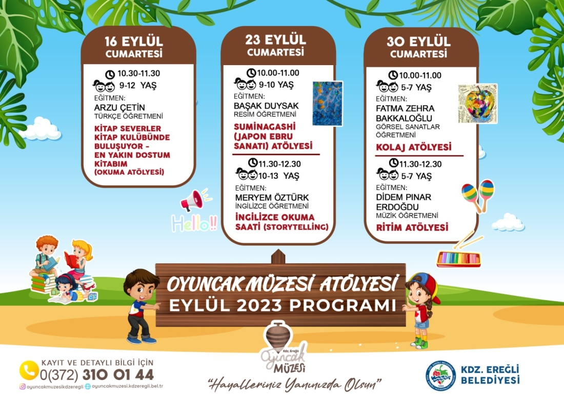 Eylül 2023 Etkinlik Takvimi