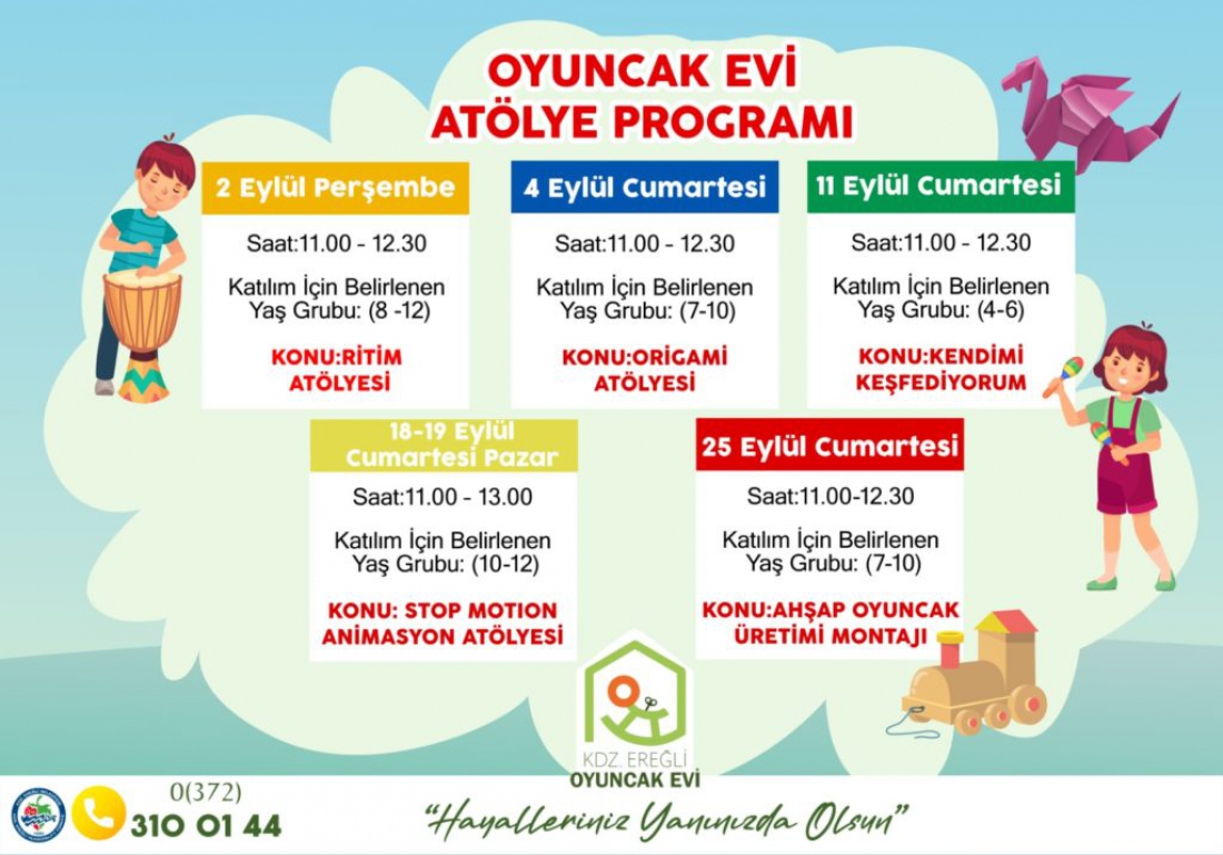 Eylül Ayı Etkinlik Takvimimiz