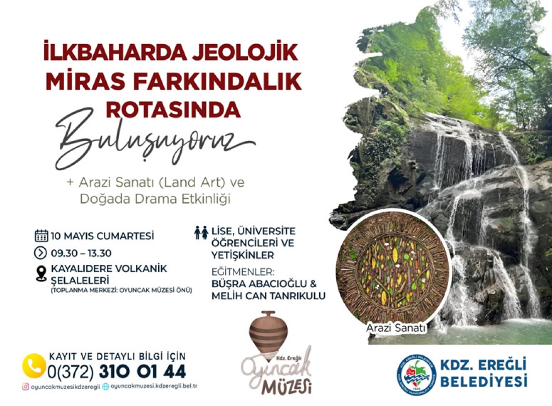 İlkbaharda Jeolojik Miras Farkındalık Rotasında Buluşuyoruz