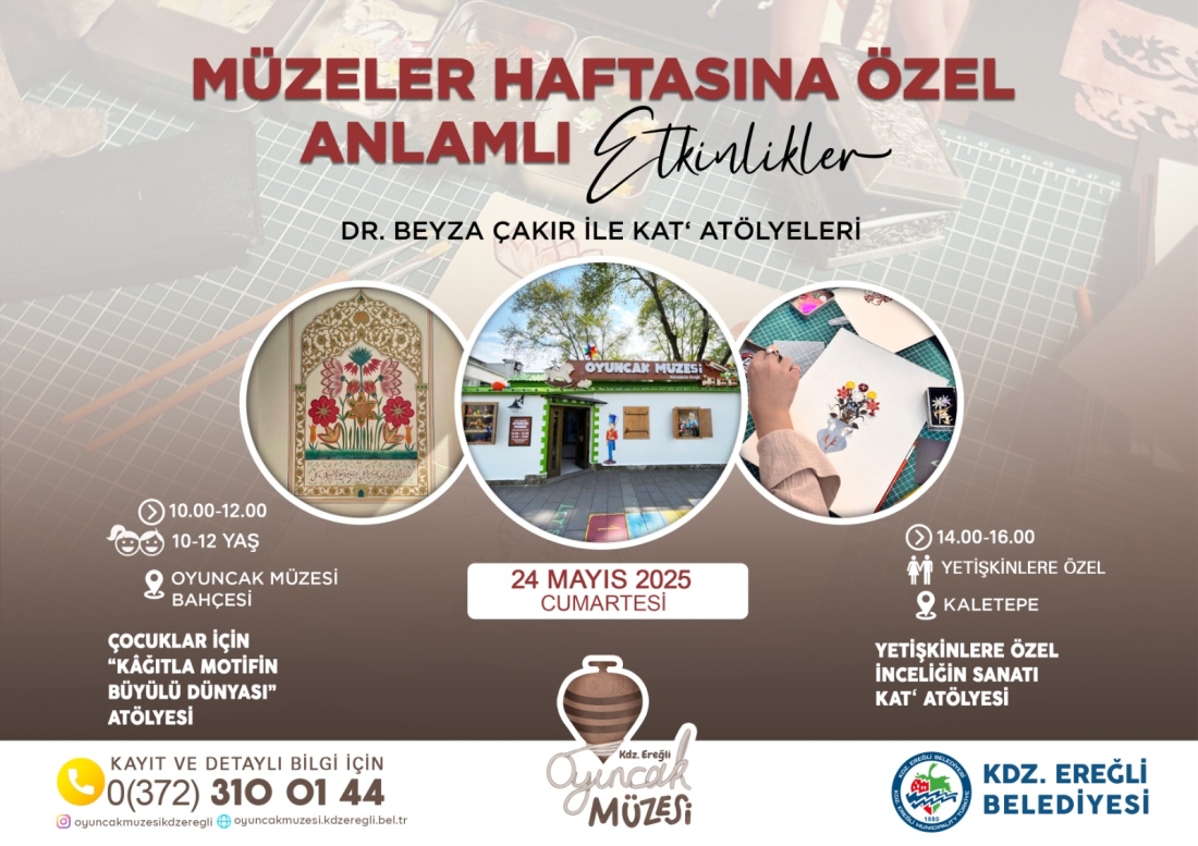 Müzeler Haftası'nda KAT‘ Sanatı Etkinlikleri