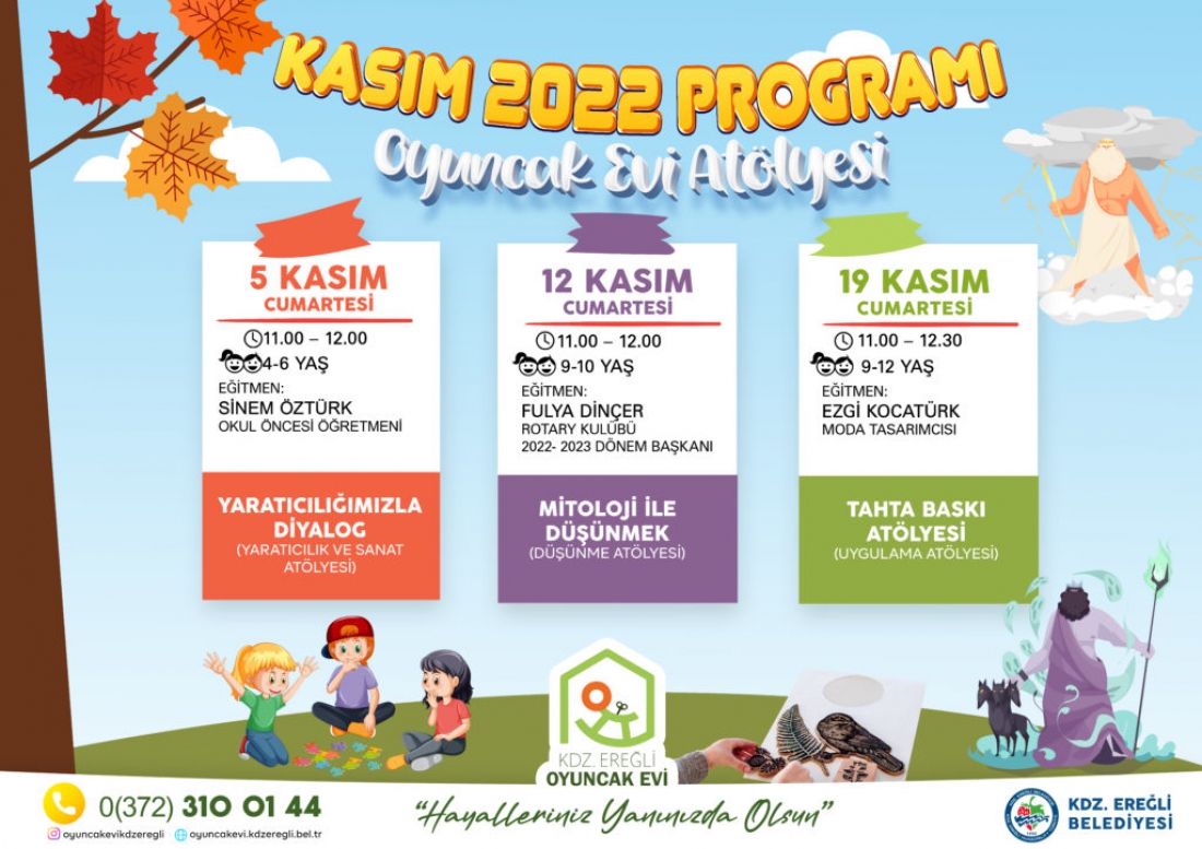 Kasım 2022 Etkinlik Takvimimiz