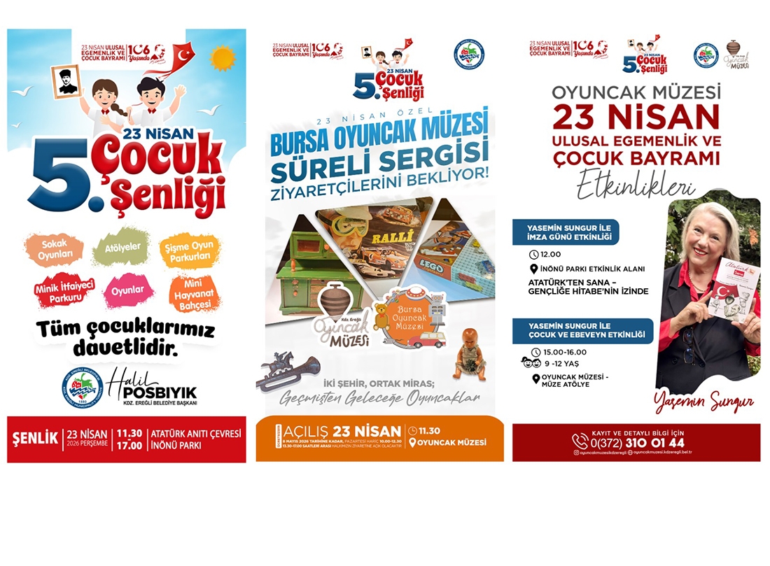 Kdz. Ereğli 23 Nisan Coşkusuna Hazır