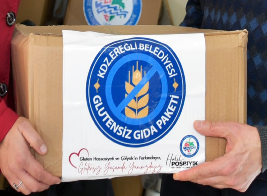 Kdz. Ereğli Belediyesi, Glütensiz Gıda Desteğinde Bulunuyor