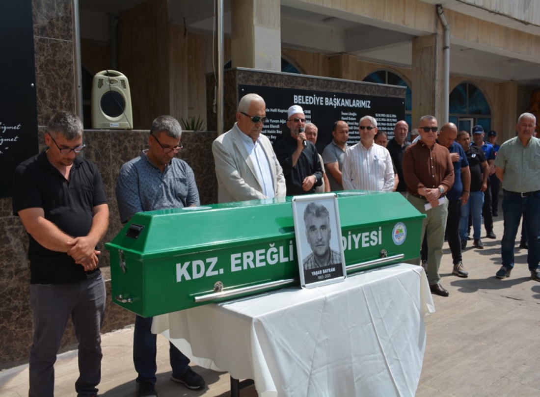 Kdz. Ereğli Belediyesi’nde, Yaşar Bayram İçin Tören Düzenlendi
