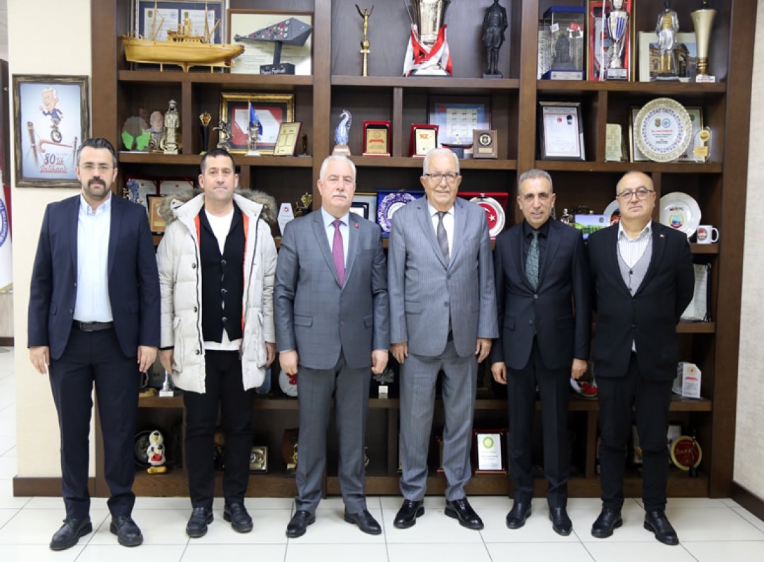 Kdz. Ereğli Mhp Yönetimi, Başkan Posbıyık’ı Ziyaret Etti
