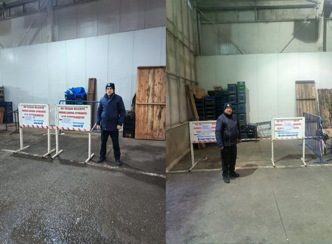 Kdz. Ereğli Pazaryerinde Çürük Mal Satan Ve Yanıltıcı Etiket Kullanan 3 Tezgah Kapatıldı