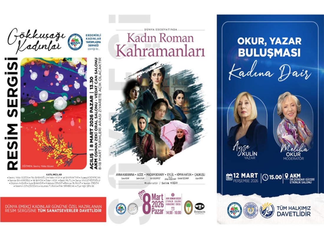 Kdz. Ereğli’de 8 Mart’a Özel Dolu Dolu Etkinlikler