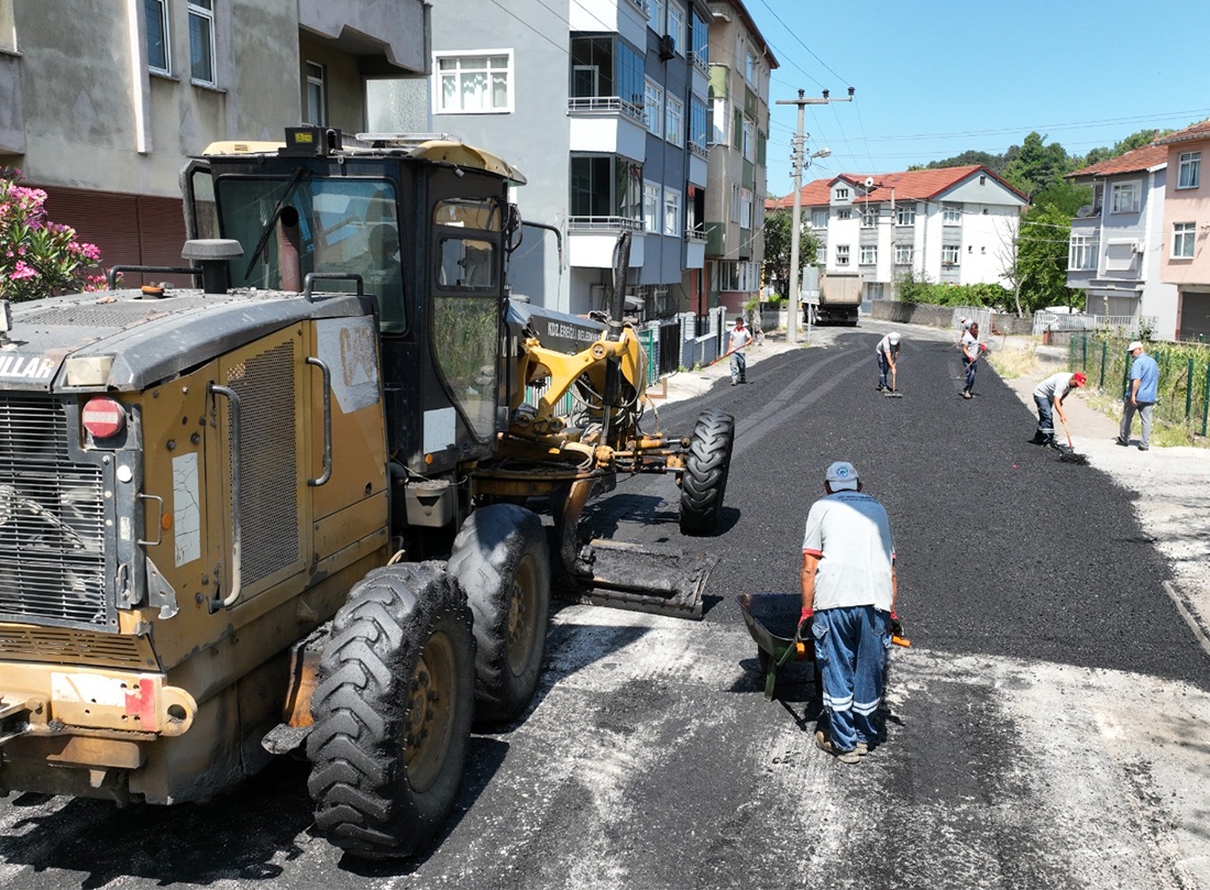 Kdz. Ereğli’de Asfalt Seferberliği Sürüyor