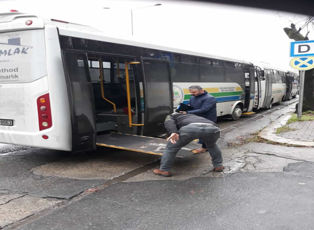 Kdz. Ereğli’de Halk Otobüsleri Denetlendi
