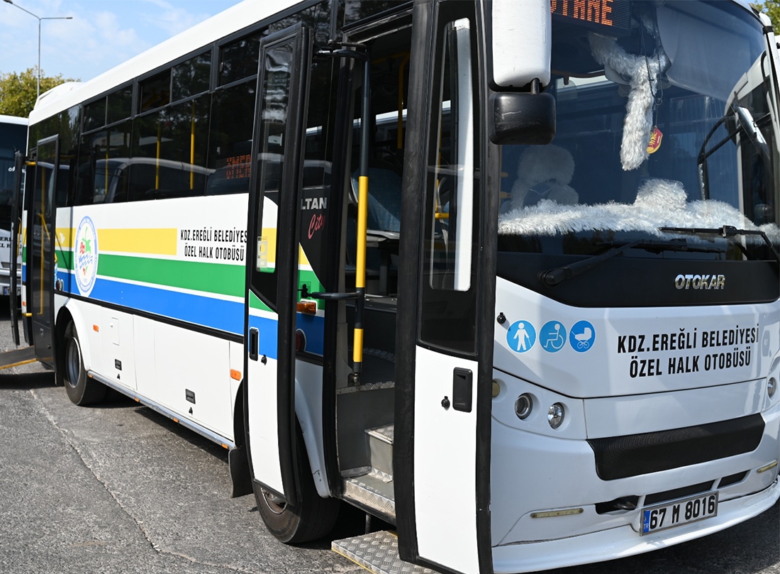 Kdz. Ereğli’de Halk Otobüsleri Vatandaş Memnuniyeti İçin Tek Tek Kontrol Ediliyor