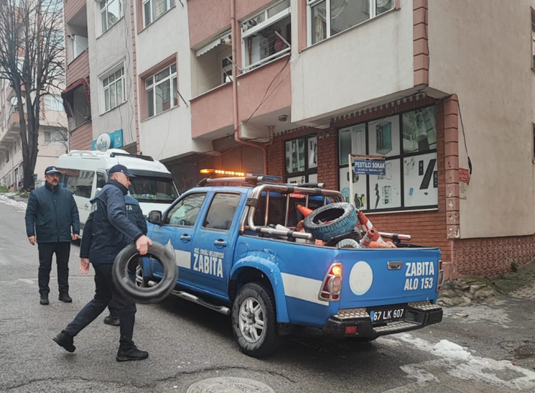 Kdz. Ereğli’de Kaldırım İşgallerine Karşı Temizlik Sürüyor