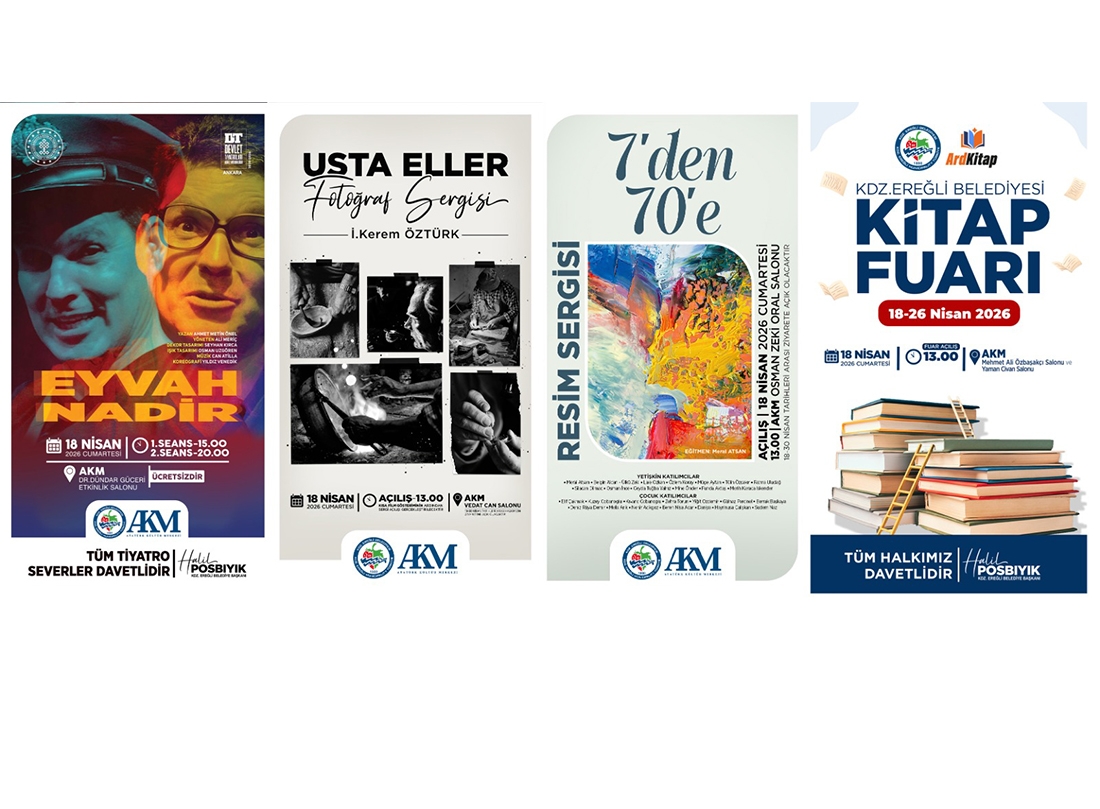 Kdz. Ereğli’de Nisan Ayı Etkinliklerle Dolu