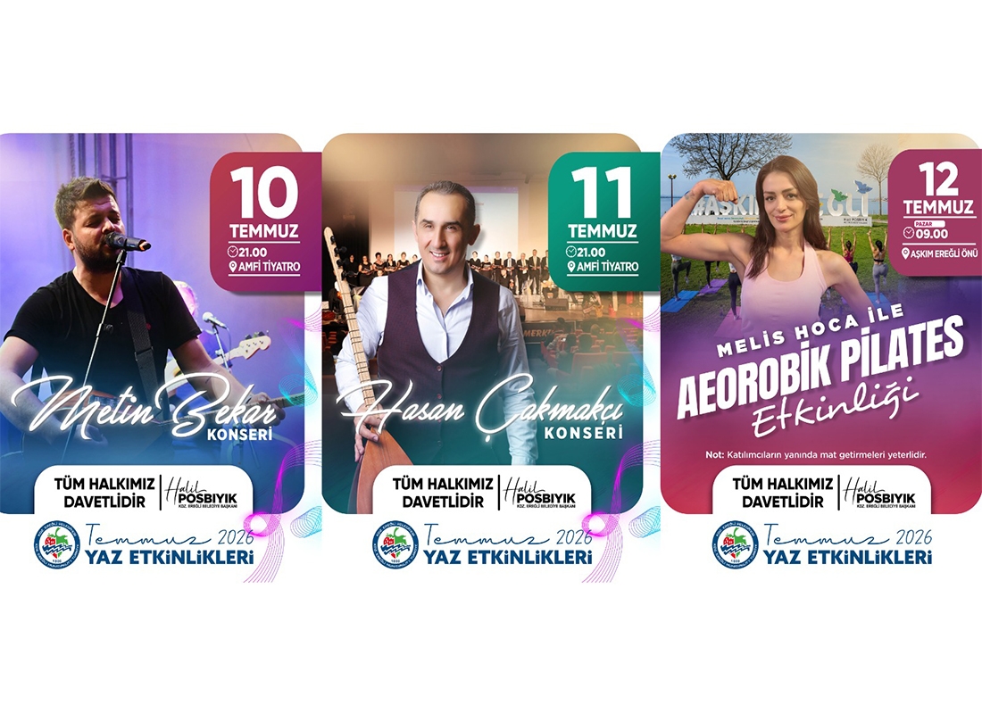 Kdz. Ereğli’de Yaz Coşkusu Devam Ediyor
