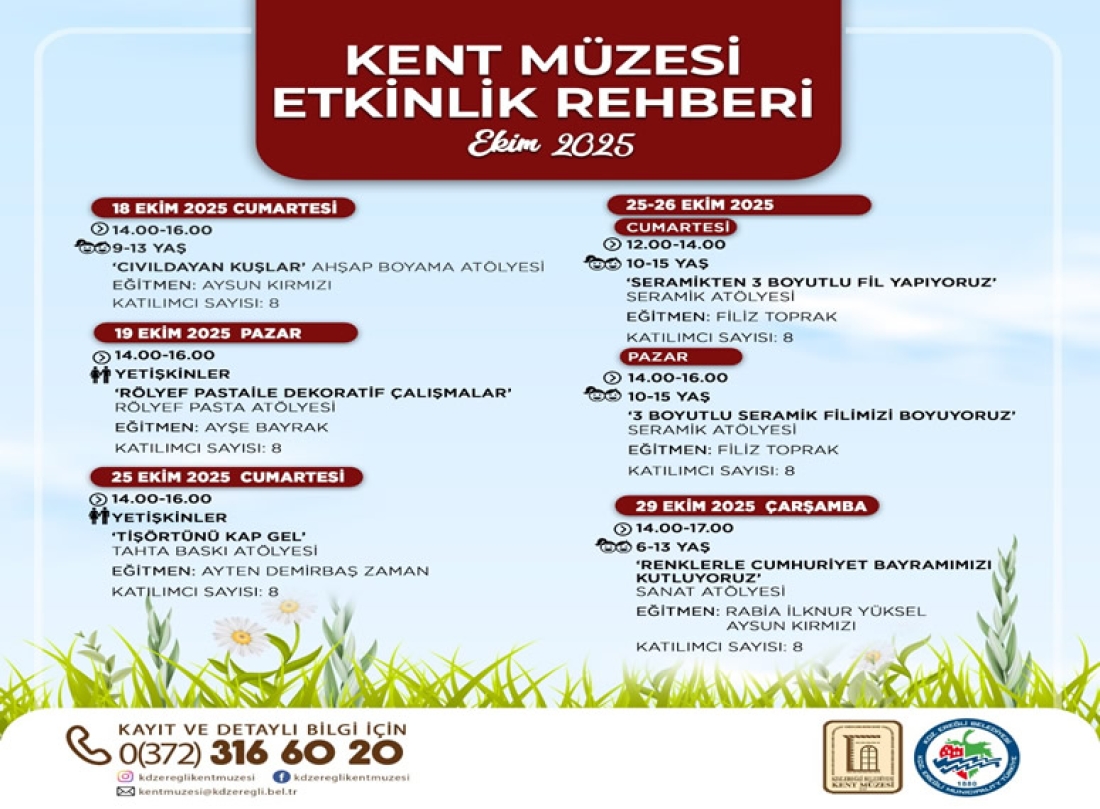 Kent Müzesi Dopdolu Etkinliklerle Kaldığı Yerden Atölyelere Devam Ediyor
