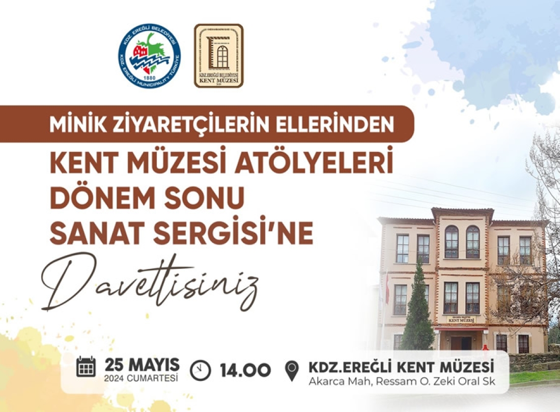 Kent Müzesi’nde Dönem Sonu Sergisi Açılacak