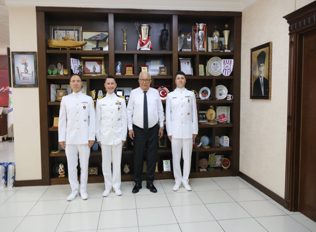 Komutanlar, Başkan Posbıyık’ı Ziyaret Etti