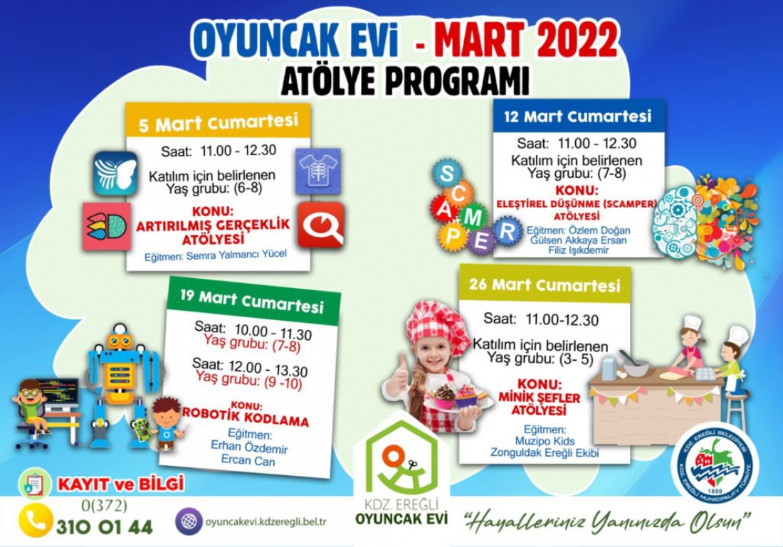 Mart Ayı Etkinlik Takvimimiz