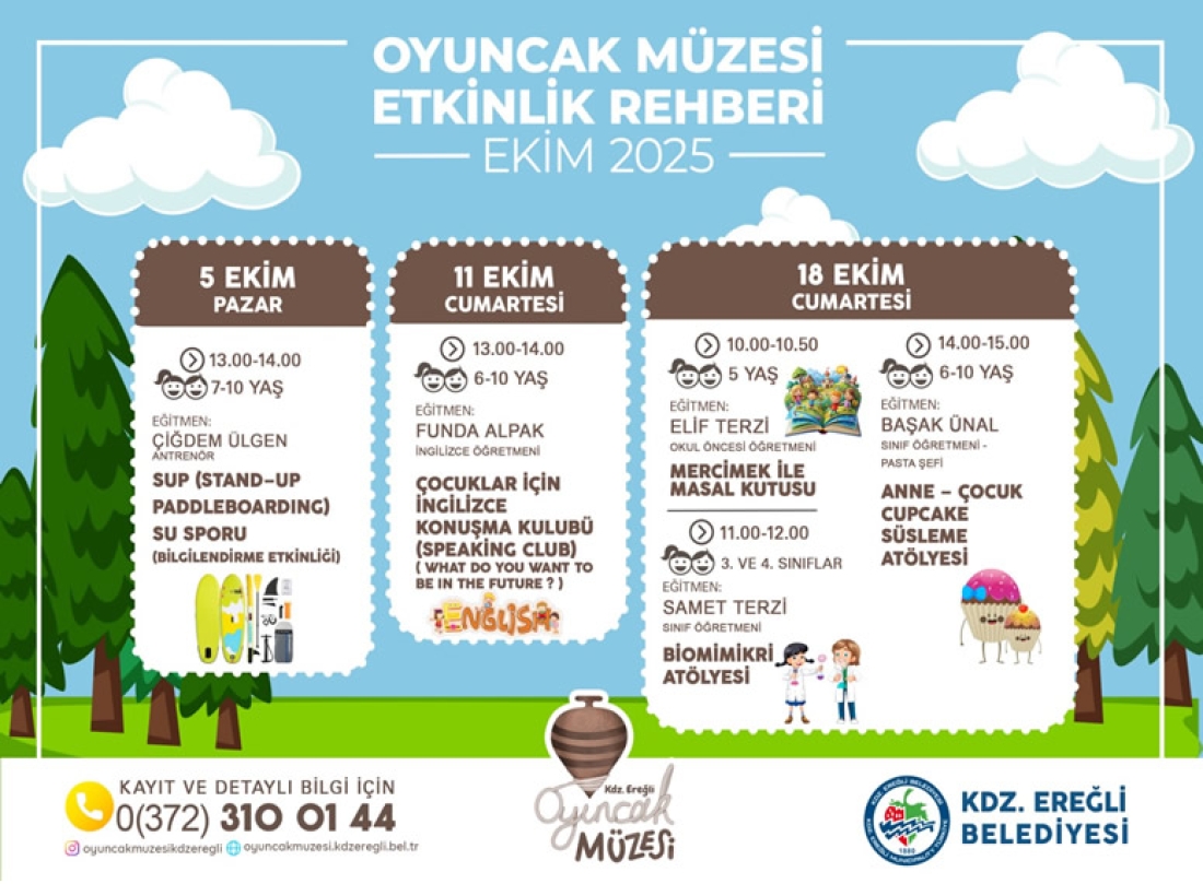 Oyuncak Müzesi Ekim Ayı Atölye Programı
