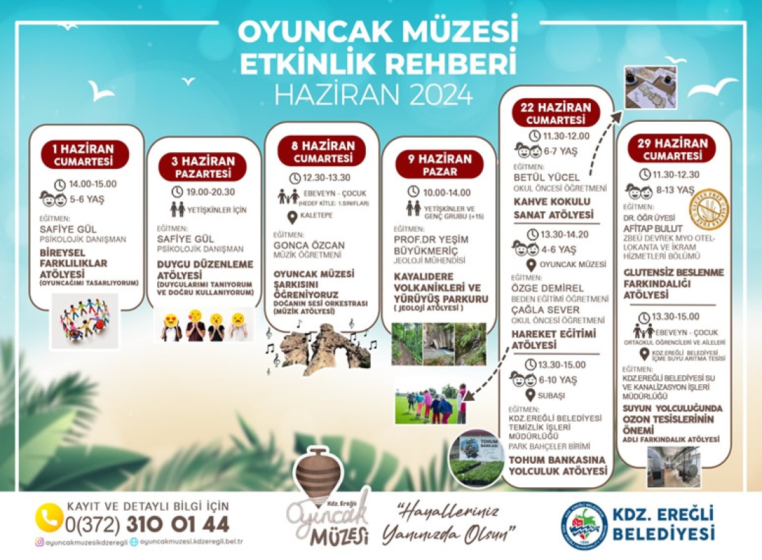 Oyuncak Müzesi Haziran Ayı Atölye Programı