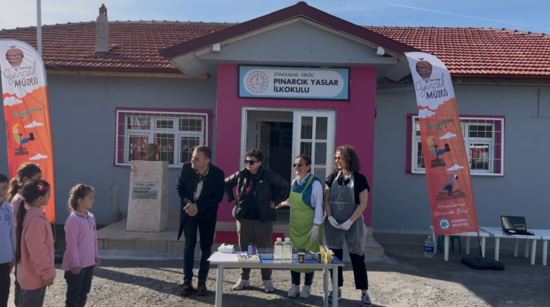 Oyuncak Müzesi, Pınarcık Yaslar İlkokulu’nda Etkinlik Düzenledi