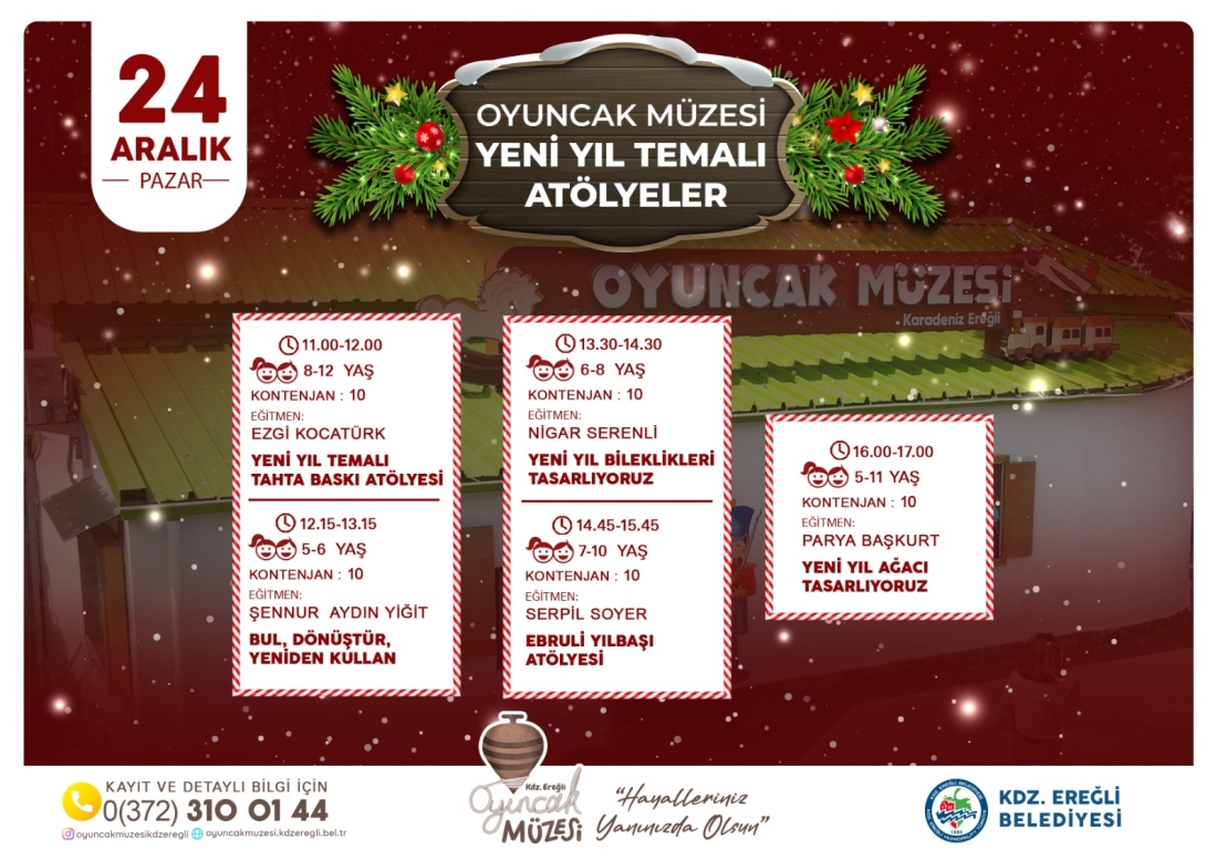 Oyuncak Müzesi, Yeni Yıl Temalı Atölye Programı