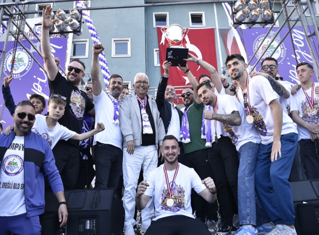 Şampiyon Kdz. Ereğli Belediyespor, Kupasına Kavuştu