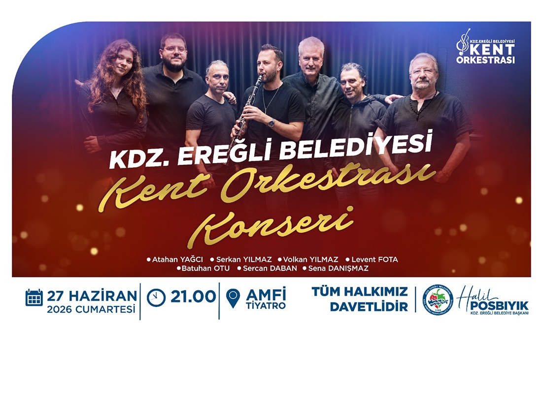 Yaz Etkinlikleri Kent Orkestrası Konseri İle Başlıyor