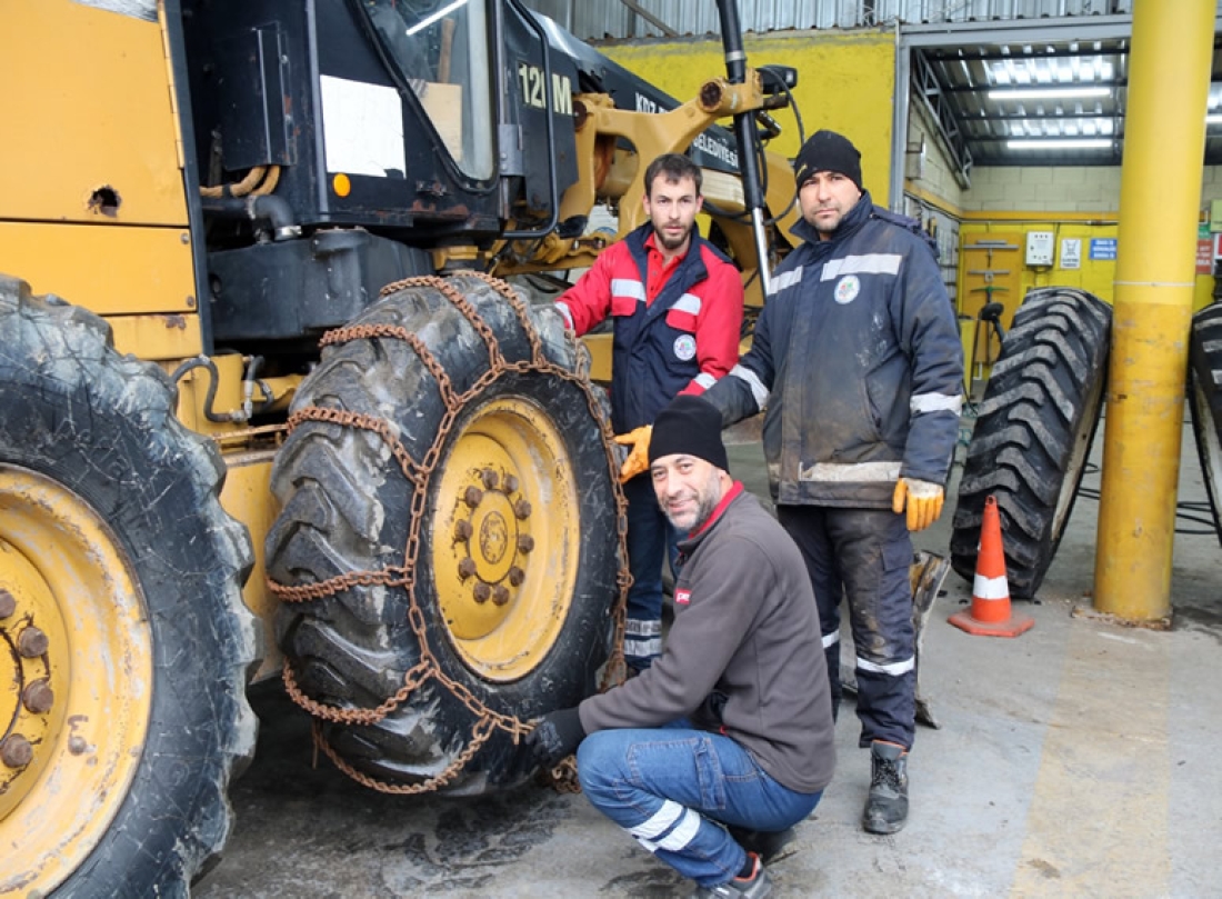 Zincirler Takıldı, Ekipler Hazır!