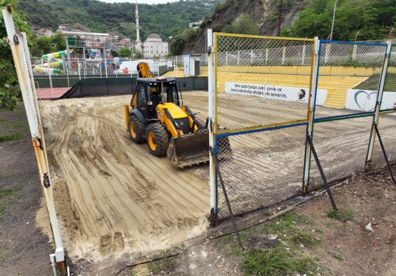 Belediye Plajları Sezona Hazırlanıyor