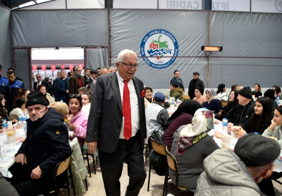 Kdz. Ereğli Belediyesi’nin İftar Sofrası, Birlik Beraberlik Masası Oldu