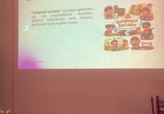 Kdz. Ereğli Belediye Kreşi Velilerine Eğitim Verildi