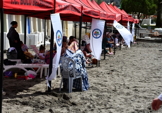 Bolu’dan Gelen Engelli Bireyler Sevgi Barış Plajında Unutulmaz Bir Gün Geçirdi
