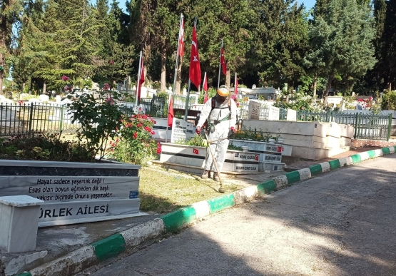 Kdz. Ereğli’de Mezarlıklar Bayrama Hazırlanıyor