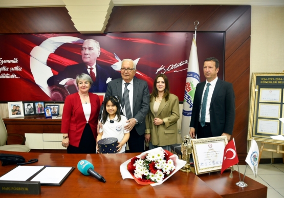 Aden Su Cebir, Başkan Posbıyık’ın Koltuğuna Oturdu