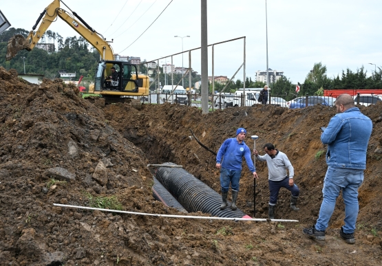 Potbaşı Ve Devrek Yol Ayrımı’nda Su Baskınlarına Karşı Kalıcı Önlem