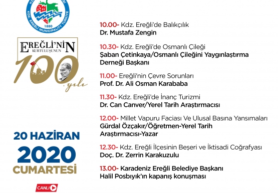 Ereğli'nin Kurtuluşunun 100. Yılı