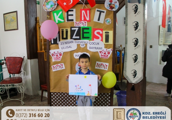 Kent Müzesi’nde 23 Nisan Coşkusu