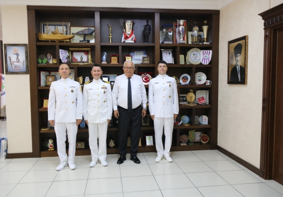 Komutanlar, Başkan Posbıyık’ı Ziyaret Etti