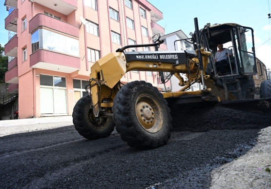 Kdz. Ereğli’de Asfalt Seferberliği Sürüyor