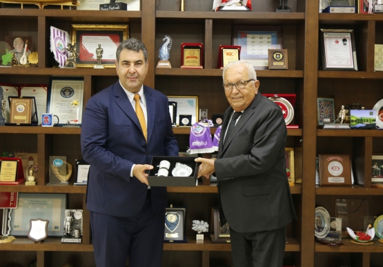 Kaymakam Yılmaz, Başkan Posbıyık’ı Ziyaret Etti