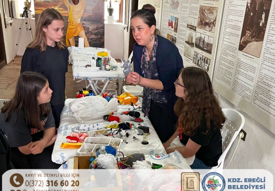 Kdz. Ereğli Belediyesi Kent Müzesi’nde Müzeler Haftası Etkinlikleri İkinci Günde de Yoğun İlgi Görüyor