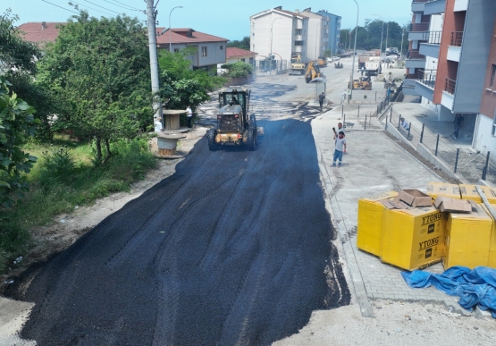 Kdz. Ereğli Asfaltlanıyor